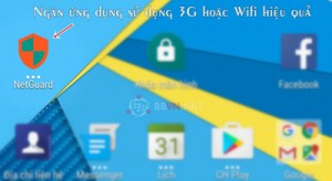 Ứng dụng NetGuard quản lí dữ liệu Internet trên BlackBerry Priv