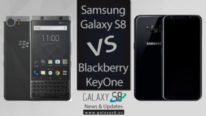 Video so sánh BlackBerry KEYone & Samsung Galaxy S8