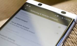 Cách cài đặt Mobile Hotspot trên BlackBerry KEYone ?