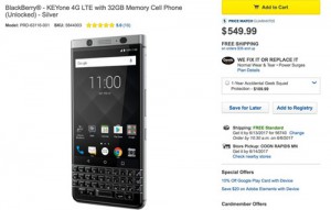 Best Buy Mỹ đã bán trở lại KEYone sau vài ngày cháy hàng
