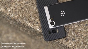 Camera BlackBerry KEYone bị chê : Video so sánh camera KEYone vs Galaxy S8