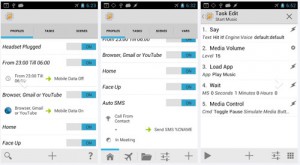 Ứng dụng Tasker | Trượt lên để nghe, trượt xuống để tắt cuộc gọi, tắt màn hình dành cho Priv