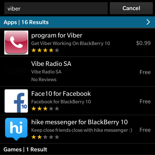 cai viber blackberry passport 1
