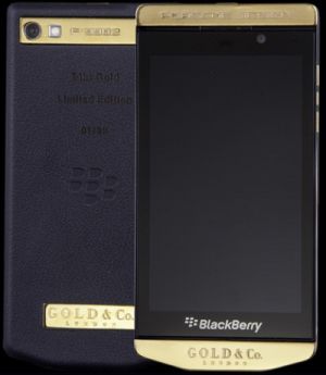 BlackBerry Porsche Design P'9982 Gold (Mạ vàng 24K)