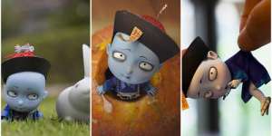 Trọn bộ hình nền Cương Tiểu Ngư cho điện thoại BlackBerry