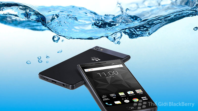 Blackberry motion có khả năng chống nước
