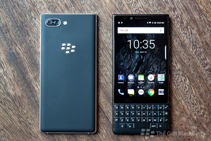 Diện mạo blackberry key2