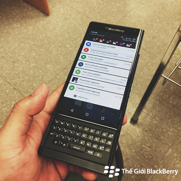 Giá blackberry priv đang rất tốt