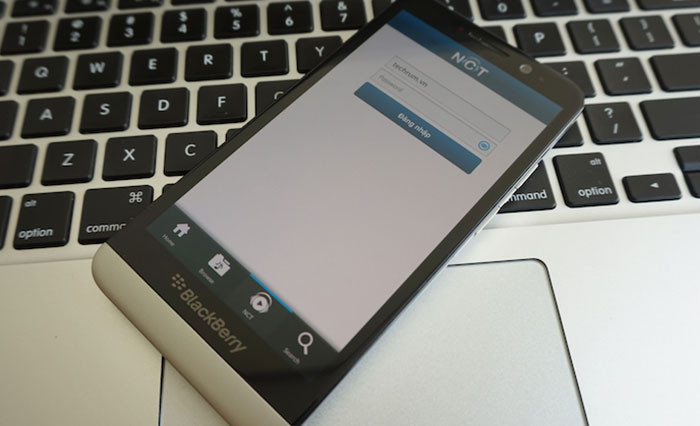 Ứng dụng Nhaccuatui cho blackberry passport