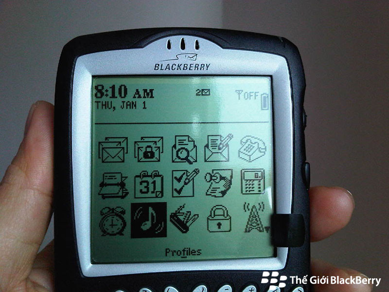 Màn hình của blackberry 6710