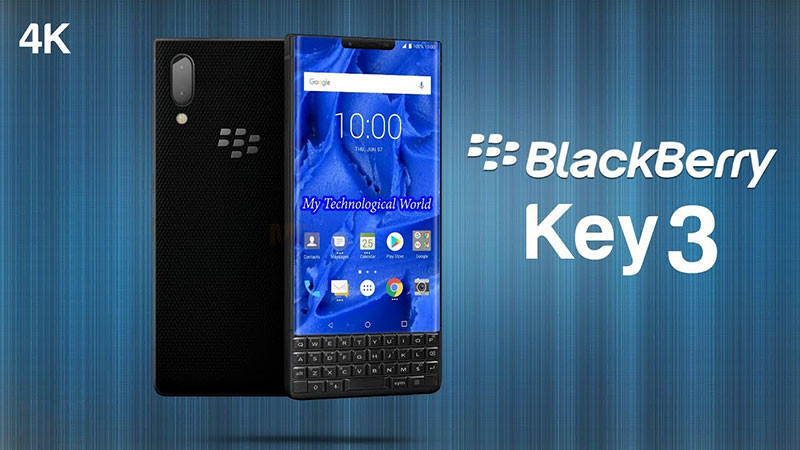 Pin của blackberry key3