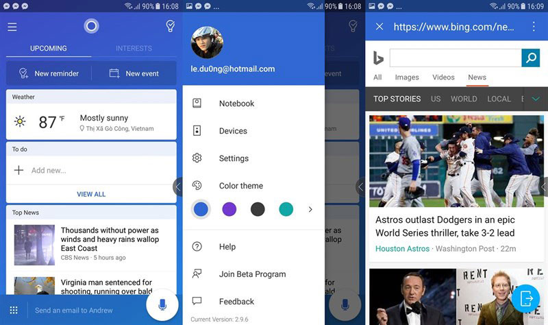 Rất khó khăn cho những người sử dụng cortana nếu không rành về tiếng anh