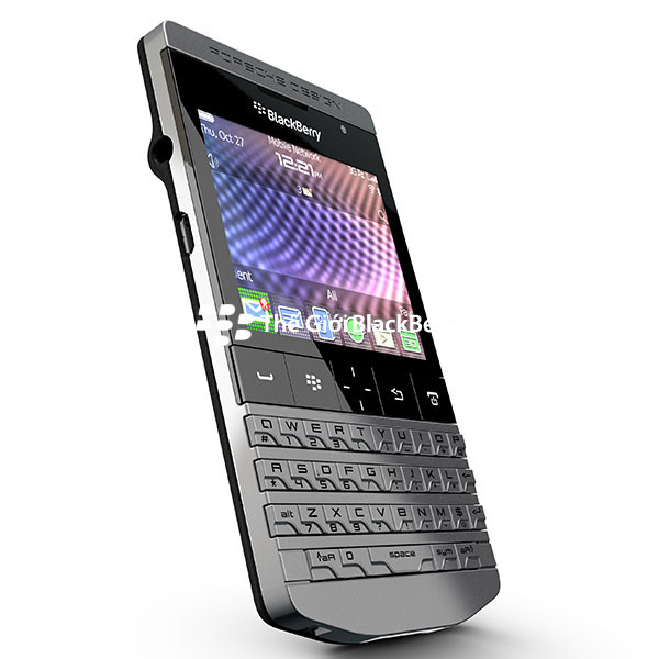 Blackberry porsche design có kiểu dáng sang trọng