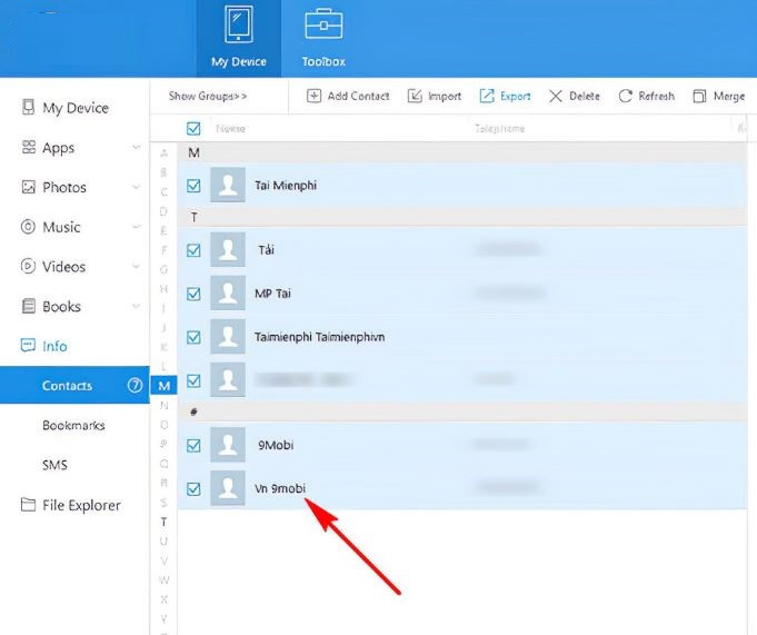 Cách chuyển danh bạ từ máy sang sim